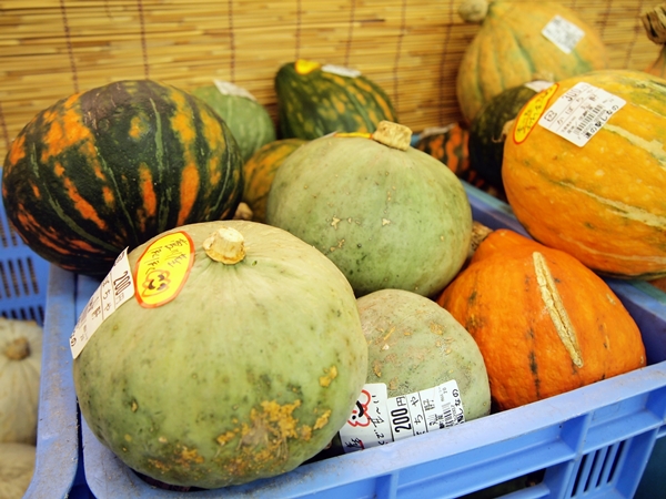 食べて美味しいホクホクのかぼちゃも販売しています。